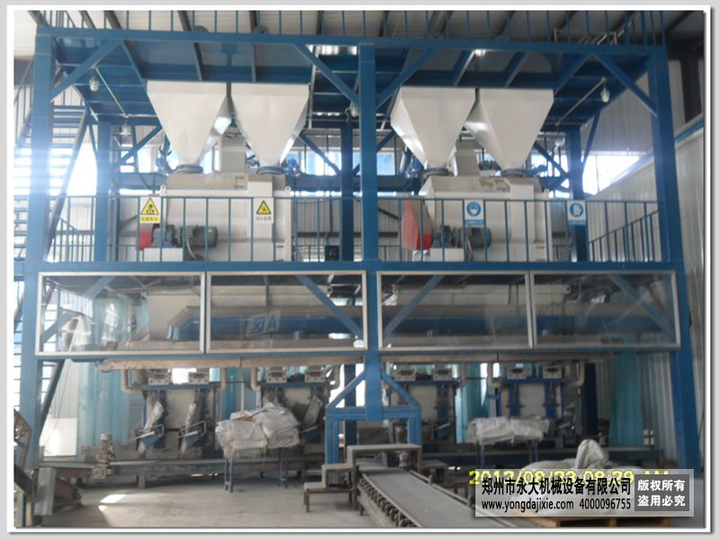 大型干粉砂漿生產(chǎn)線