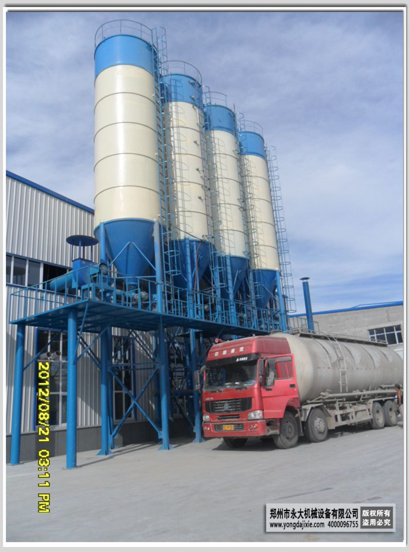 大型干粉砂漿生產(chǎn)線