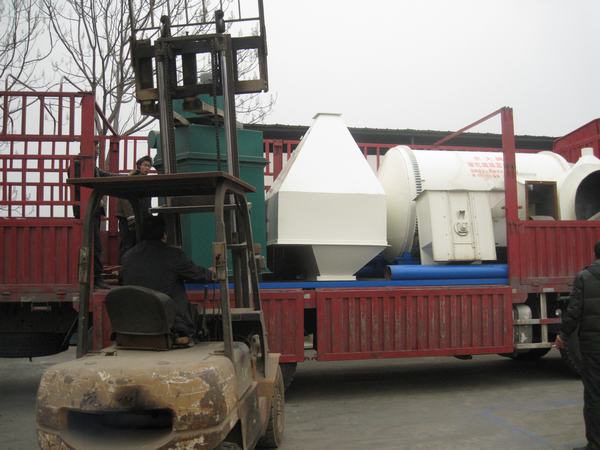 無機保溫砂漿設(shè)備發(fā)往鄂爾多斯